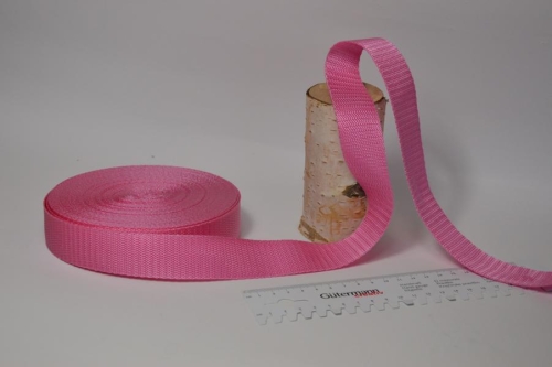 Gurtband 30mm rosa